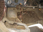 spare tub floor drivers side