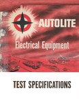 Highlight for Album: 1960 Autolite Test Specifications