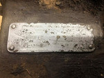 M38A1 Transmission Data Plate