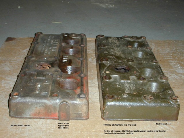 Early 638660C and 640161 heads