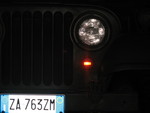 blackout marker light with orange bulb