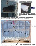 Glove box & tool box door/lid seals