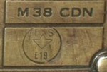 M38CDN inspector's stamp