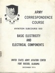 Highlight for Album: Army Aviation Subcourse 850 Basic Electricity & components