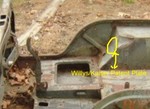 Patent plate location, this and the dash plate are the only two vehicle serial number locations on the M38A1/M170..sized