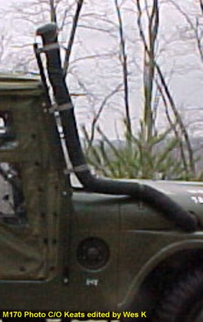 M170 Fording Induction hose