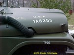 M170 Fording Induction hose