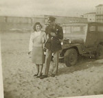 Dad's jeep, Naples, Italy 1945. His aircrew mechanics fabricated that top enclosure.