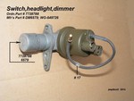 02b)Switch,headlight,dimmer#7728788 010