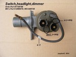03b)Switch,    headlight,  dimmer#7728788 
