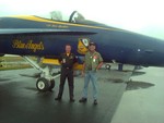 Me and a friend at the Punta Gorda Airshow
