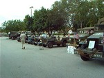 Almost all jeeps, at  a show in Davie FL