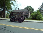 My M38 on Washington Rd in front of our QT"s at West Point where I was born and raised