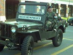 All the markings on my M38 are of West Point USMA, I took it home for June week at the Point and the guy driving it is one of the MP dispatchers.